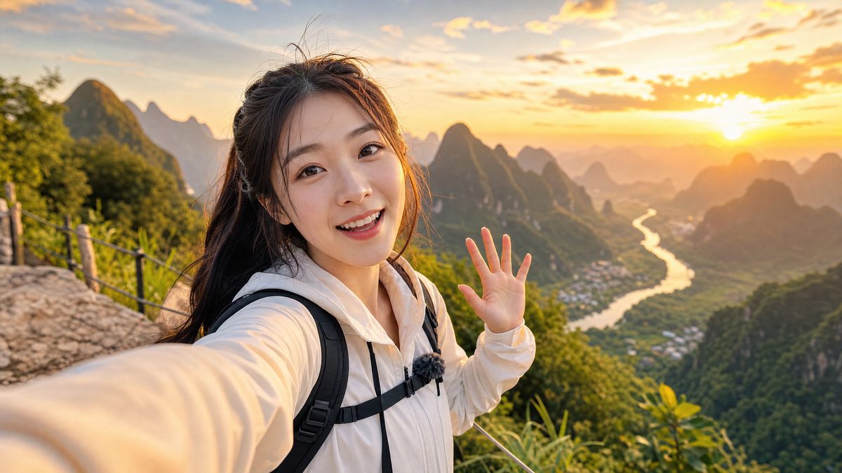 糖心vlog桂林山水旅行vlog生活视频分享
